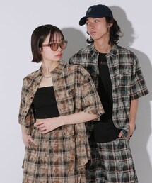 PAGEBOY（ページボーイ）の「Anui/ダスティチェックシャツ