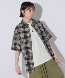 Anui/ダスティチェックシャツ
