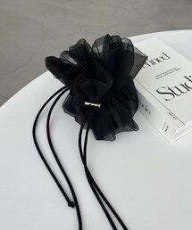 CAPRICIEUX LE'MAGE | 〈GOLDY/ゴールディ〉ドロストオーガンジーシュシュ(シュシュ)