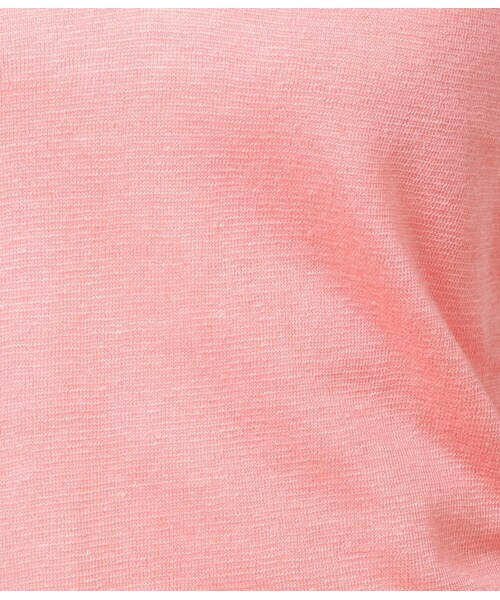 ROPE' PICNIC（ロペピクニック）の「フレンチリネンロングプルオーバー（ニット・レディース・ホワイト/グリーン/ネイビー/ブルー系/ピンク/イエロー・38）」の13枚目の写真