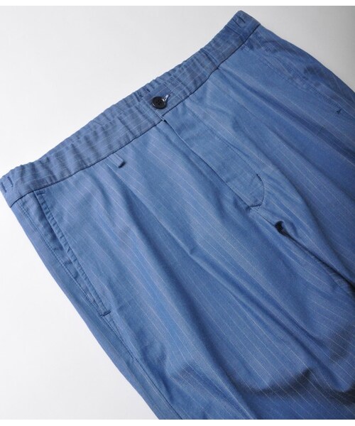 ADAM ET ROPE'（アダムエロペ）の「【先行予約】インディゴアーバンクライミングイージーパンツ（パンツ・メンズ・ネイビー系/ブルー系・M/L）」の4枚目の写真