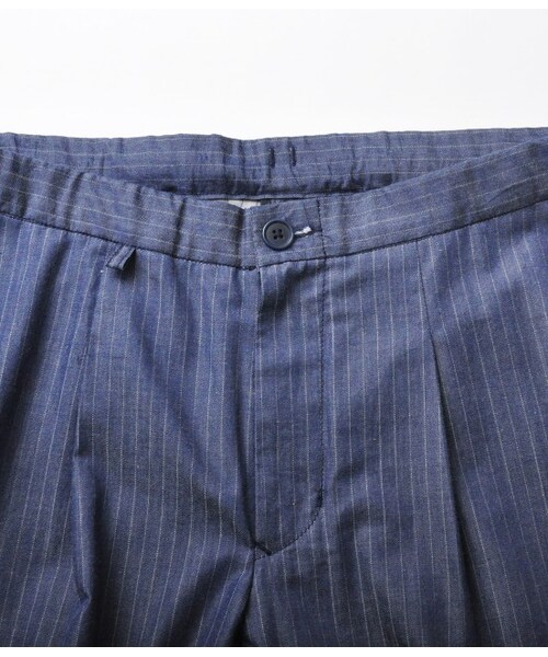 ADAM ET ROPE'（アダムエロペ）の「【先行予約】インディゴアーバンクライミングイージーパンツ（パンツ・メンズ・ネイビー系/ブルー系・M/L）」の6枚目の写真