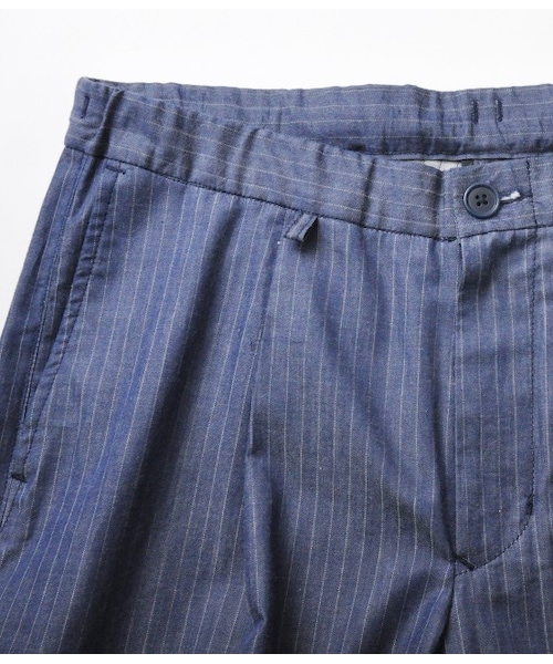 ADAM ET ROPE'（アダムエロペ）の「【先行予約】インディゴアーバンクライミングイージーパンツ（パンツ・メンズ・ネイビー系/ブルー系・M/L）」の8枚目の写真