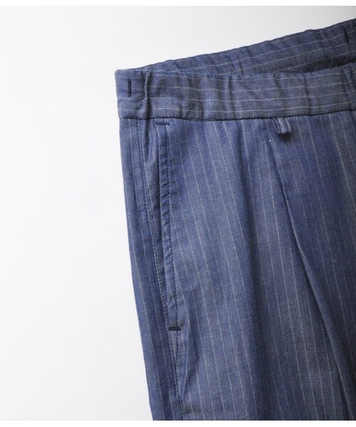 ADAM ET ROPE'（アダムエロペ）の「【先行予約】インディゴアーバンクライミングイージーパンツ（パンツ・メンズ・ネイビー系/ブルー系・M/L）」の9枚目の写真
