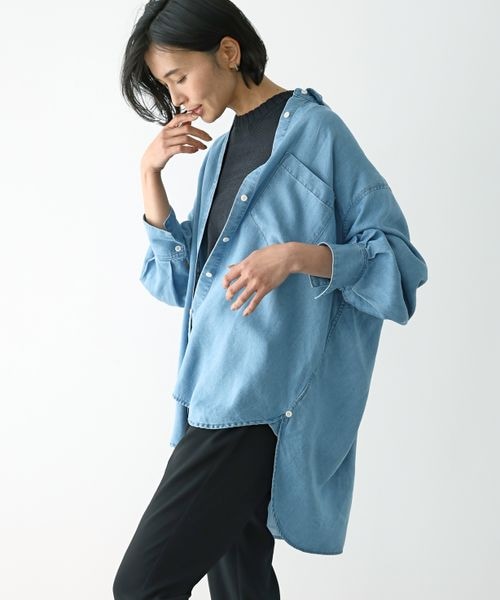 新品タグ付き☆バンヤードストーム デニムシャツ☆ルフィル ADORE BARNYARDSTORM(バンヤードストーム)の「ライトデニムシャツ