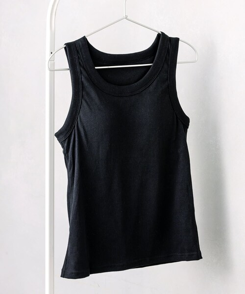 3coins（3coins）の「2wayアメスリタンクトップ（タンクトップ・レディース・ホワイト/その他/ライトグレー/ブラック・FREE）」の2枚目の写真