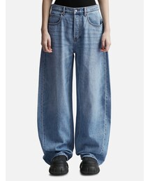 Oversized Low Rise Jean In Recycled Denim