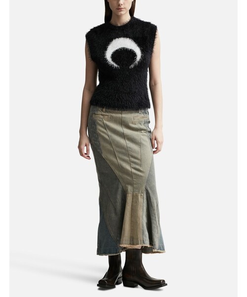 MARINE SERRE（マリーン・セル）の「Wild Fluffy Knit Sleeveless