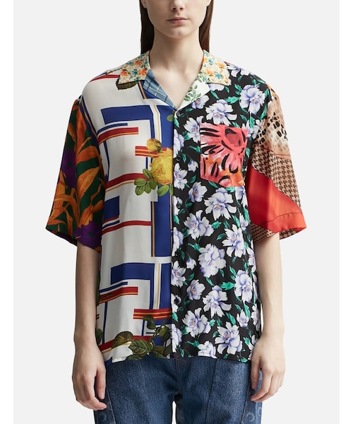 平和屋着物○野口真造 大彦二代目 江戸染繍友禅 黒留袖 総刺繍 吉祥花