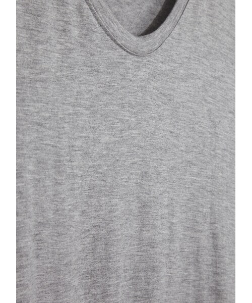 gracegift（グレースギフト）の「韓國百搭素色大圓領柔感棉T（トップス・レディース・白/粉橘/灰・F）」の12枚目の写真