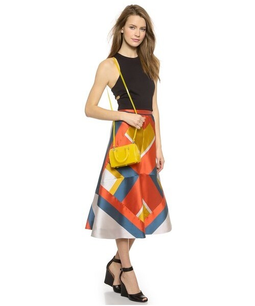 FURLA（フルラ）の「Furla Candy Sweetie Mini Cross Body Satchel（ショルダーバッグ・レディース・Yellow・One Size）」の3枚目の写真