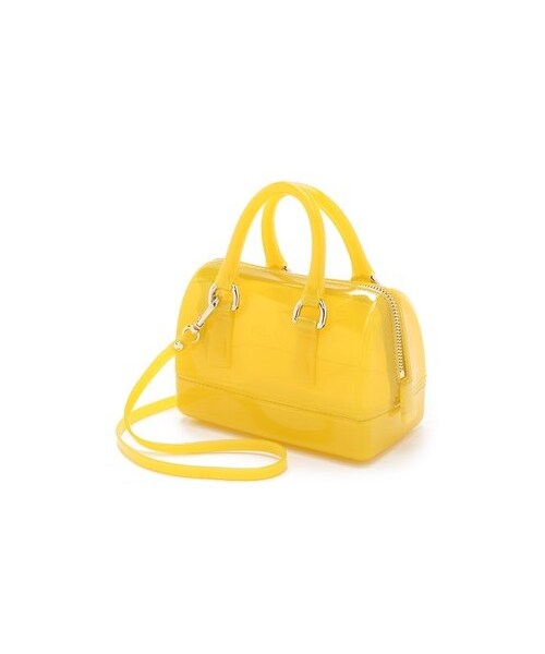 FURLA（フルラ）の「Furla Candy Sweetie Mini Cross Body Satchel（ショルダーバッグ・レディース・Yellow・One Size）」の4枚目の写真