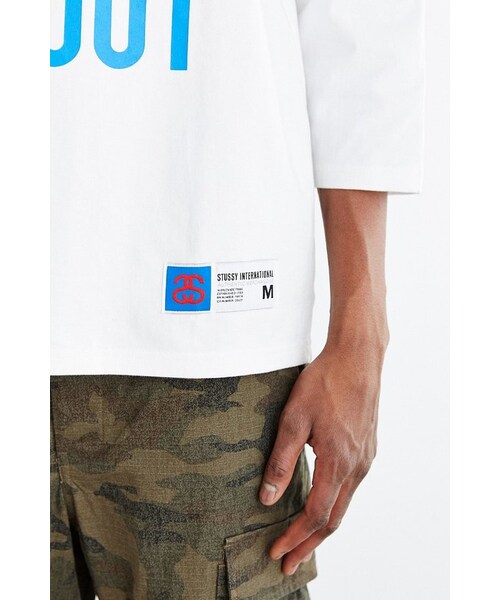 STUSSY（ステューシー）の「Stussy Classic Football Jersey Tee（Tシャツ/カットソー・メンズ・WHITE・L/XL/M/S）」の7枚目の写真
