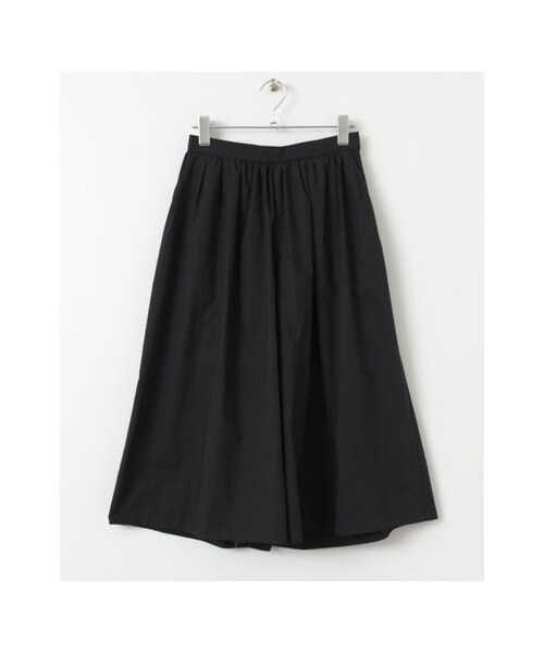 URBAN RESEARCH（アーバンリサーチ）の「T/Cワイドキュロットパンツ（パンツ・レディース・BEIGE/NAVY・FREE）」の2枚目の写真