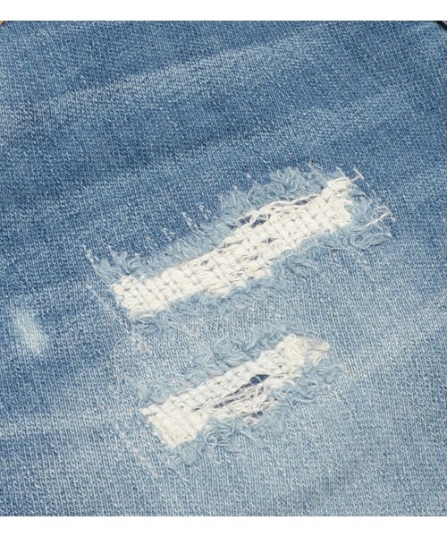 KATHARINE HAMNETT LONDON (キャサリンハムネットロンドン)の「REPAIR JOG DENIM(パンツ・メンズ・ネイビー・S/M/L/XL)」の10枚目の写真