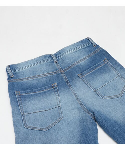 KATHARINE HAMNETT LONDON (キャサリンハムネットロンドン)の「REPAIR JOG DENIM(パンツ・メンズ・ネイビー・S/M/L/XL)」の11枚目の写真