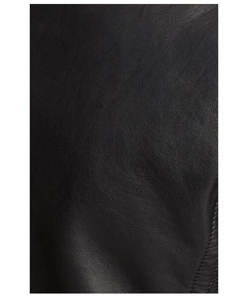 BURBERRY(バーバリー)の「Burberry Brit 'Isleigh' Lambskin Leather Jacket(ライダースジャケット・レディース・Black・Regular 6/Regular 2/Regular 4/Regular 8/Regular 10)」の4枚目の写真