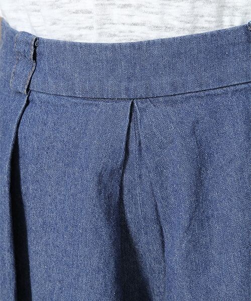 LOWRYS FARM(ローリーズファーム)の「★WEB先行予約アイテム★サイドポケットデニムガウチョ(パンツ・レディース・ブルー85/ネイビー88・F)」の5枚目の写真