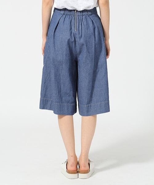 LOWRYS FARM(ローリーズファーム)の「★WEB先行予約アイテム★サイドポケットデニムガウチョ(パンツ・レディース・ブルー85/ネイビー88・F)」の4枚目の写真