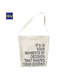 GU | （GU）ＷＯＭＥＮストラップキャンバスバッグＡ２(バッグ)