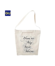 GU | （GU）ＷＯＭＥＮストラップキャンバスバッグＡ３(バッグ)