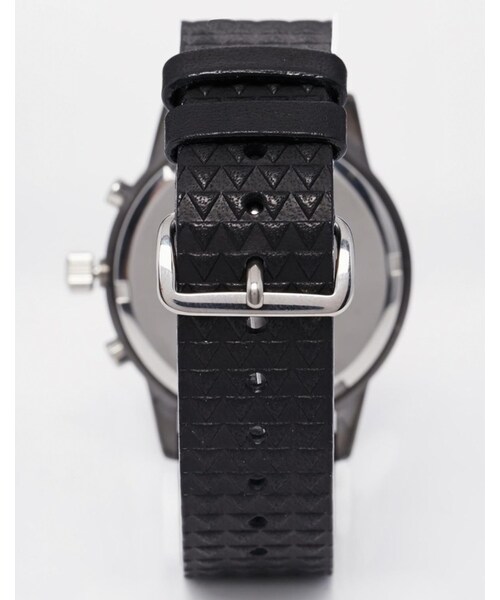TRIWA（トリワ）の「Triwa Nevil Braided Leather Strap Watch（アナログ腕時計・メンズ・black）」の2枚目の写真