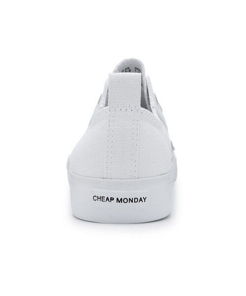 CHEAP MONDAY(チープマンデイ)の「Cheap Monday Base Low Top Sneakers(スニーカー・レディース・White・36/40/38/39/35/37/41)」の3枚目の写真