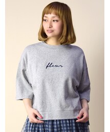 w closet | fleur刺繍入りプルオーバー(その他)