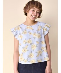 w closet | マーガレット花柄プルオーバー(トップス)