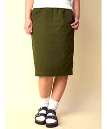 w closet | ツイルタイトスカート(スカート)