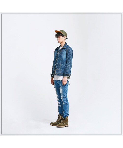 ROMANTIC CROWN（ロマンティッククラウン）の「FRIDAY TRIPLE WASHING DENIM JACKET（ジャケット/アウター・メンズ・기타）」の3枚目の写真