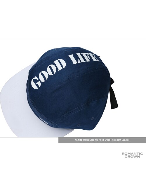 ROMANTIC CROWN（ロマンティッククラウン）の「GOOD LIFE CAMP CAP_BLUE（その他・メンズ・기타）」の8枚目の写真