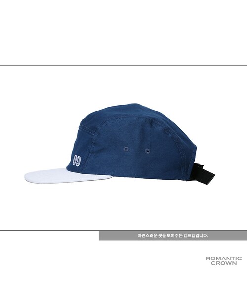 ROMANTIC CROWN（ロマンティッククラウン）の「GOOD LIFE CAMP CAP_BLUE（その他・メンズ・기타）」の6枚目の写真