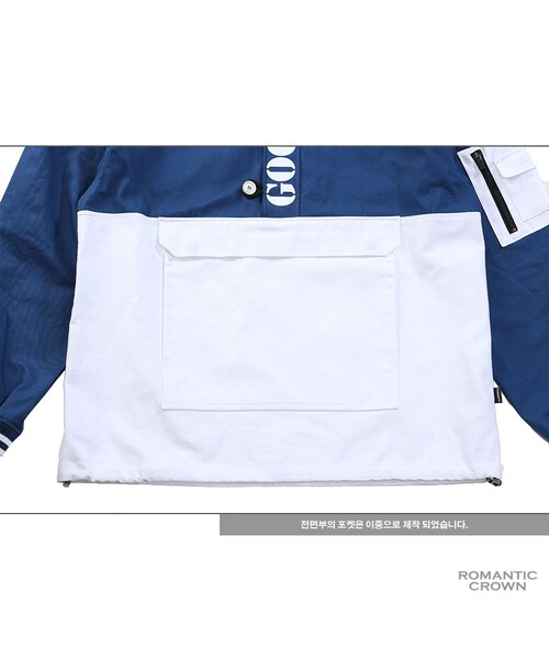 ROMANTIC CROWN（ロマンティッククラウン）の「GOOD LIFE ANORAK_BLUE（その他・メンズ・기타）」の14枚目の写真