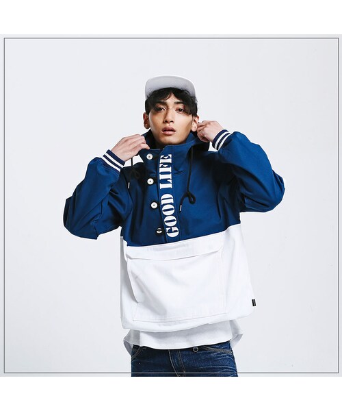 ROMANTIC CROWN（ロマンティッククラウン）の「GOOD LIFE ANORAK_BLUE（その他・メンズ・기타）」の5枚目の写真
