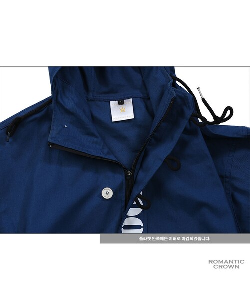 ROMANTIC CROWN（ロマンティッククラウン）の「GOOD LIFE ANORAK_BLUE（その他・メンズ・기타）」の12枚目の写真