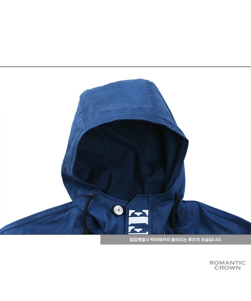 ROMANTIC CROWN（ロマンティッククラウン）の「GOOD LIFE ANORAK_BLUE（その他・メンズ・기타）」の10枚目の写真