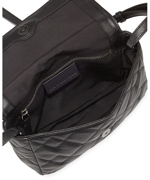 Marc by Marc Jacobs（マークバイマークジェイコブス）の「MARC by Marc Jacobs Julie Crosby Quilted Crossbody Bag, Black（ショルダーバッグ・レディース・BLACK）」の2枚目の写真
