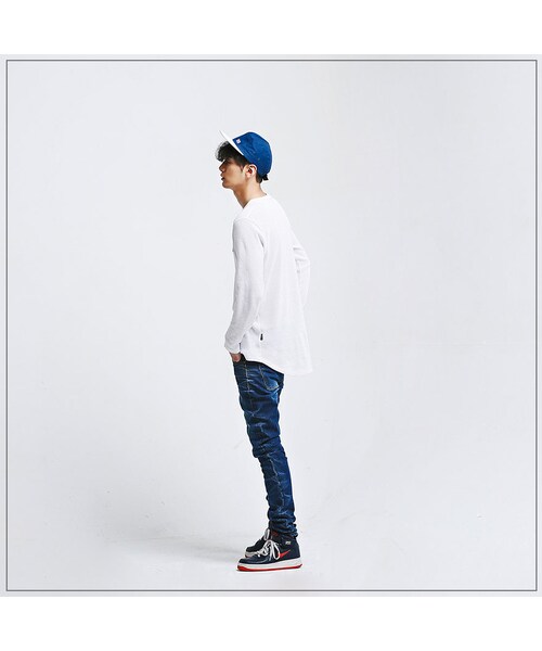 ROMANTIC CROWN（ロマンティッククラウン）の「FRIDAY TRIPLE WASHING JEANS_BLUE（その他・メンズ・기타）」の2枚目の写真