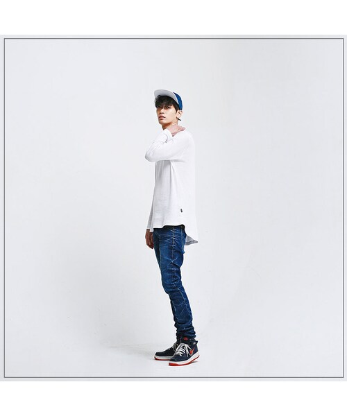 ROMANTIC CROWN（ロマンティッククラウン）の「FRIDAY TRIPLE WASHING JEANS_BLUE（その他・メンズ・기타）」の3枚目の写真