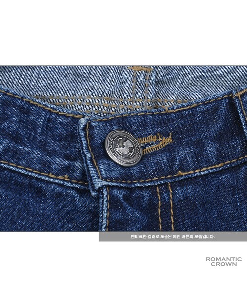 ROMANTIC CROWN（ロマンティッククラウン）の「FRIDAY TRIPLE WASHING JEANS_BLUE（その他・メンズ・기타）」の12枚目の写真