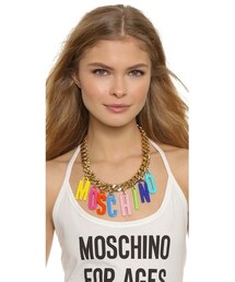 MOSCHINO　ヴィンテージ　ネックレス　B416 MOSCHINO モスキーノ ヴィンテージ ネックレス ゴールドカラー