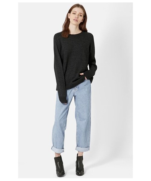 TOPSHOP（トップショップ）の「TOPSHOP Boutique Vintage Boyfriend Jeans (Blue)（デニムパンツ・レディース・Blue・Regular 2 (0 US)/Regular 10 (10-12 US)/Regular 4 (0-2 US)/Regular 8 (6-8 US)/Regular 6 (2-4 US)）」の2枚目の写真