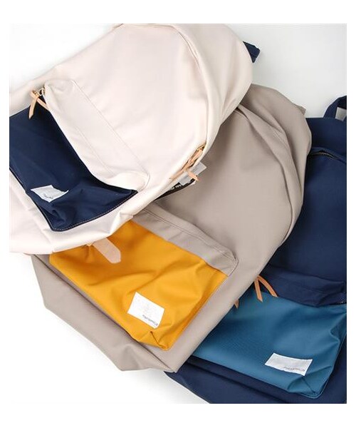 nanamica(ナナミカ)の「Cordura機能面料後背包(その他・メンズ・卡其*黃/白*深藍/深藍*藍・UN)」の4枚目の写真