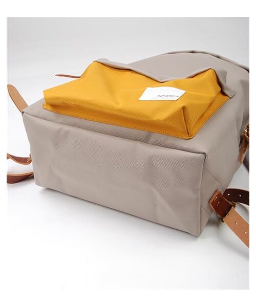 nanamica(ナナミカ)の「Cordura機能面料後背包(その他・メンズ・卡其*黃/白*深藍/深藍*藍・UN)」の7枚目の写真