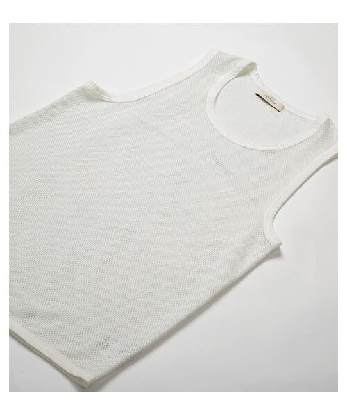plain-me(プレインミー)の「網眼百搭長版背心(その他・メンズ・白/黑/藍・S/M)」の4枚目の写真