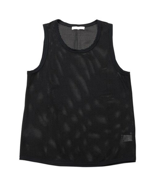 plain-me(プレインミー)の「網眼百搭長版背心(その他・メンズ・白/黑/藍・S/M)」の2枚目の写真