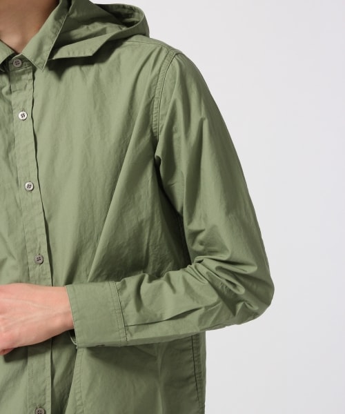 RAGEBLUE（レイジブルー）の「＜2WAY仕様＞ロングシャツ（トップス・メンズ・ホワイト02/ブラック09/オリーブ78・Ｍ/Ｌ）」の14枚目の写真