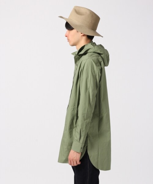 RAGEBLUE（レイジブルー）の「＜2WAY仕様＞ロングシャツ（トップス・メンズ・ホワイト02/ブラック09/オリーブ78・Ｍ/Ｌ）」の10枚目の写真