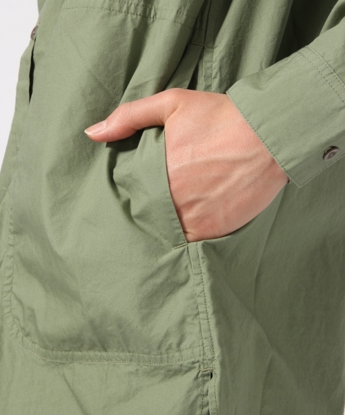 RAGEBLUE（レイジブルー）の「＜2WAY仕様＞ロングシャツ（トップス・メンズ・ホワイト02/ブラック09/オリーブ78・Ｍ/Ｌ）」の16枚目の写真